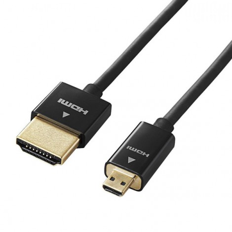 Cable HDMI Elecom DH-HD14SSU10BK