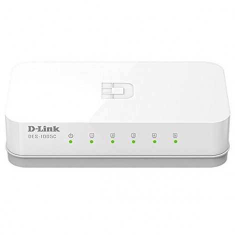 Switch D-Link DES-1005C (5 port/ 10/100 Mbps)