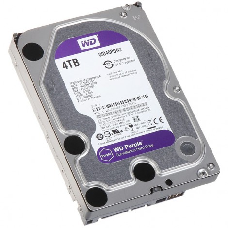 Ổ cứng HDD 4TB Western Digital WD40PURZ (Purple)