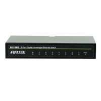 Switch APTEK SG1080 (8 port/ 10/100/1000 Mbps)