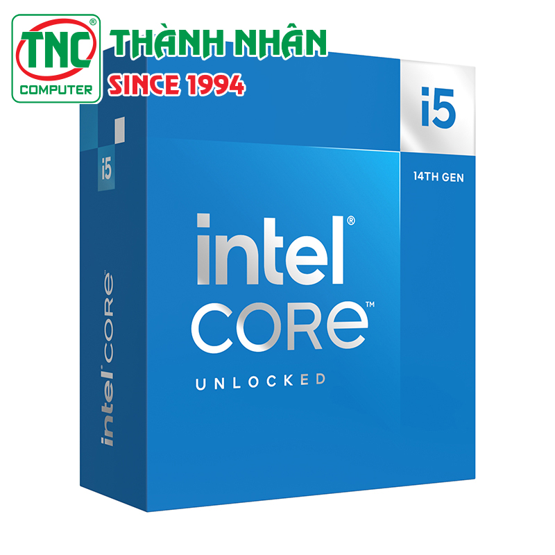 CPU Intel i5-14600K (14C/20T/ 4.0GHz - 5.3GHz/ 24MB/ 1700)