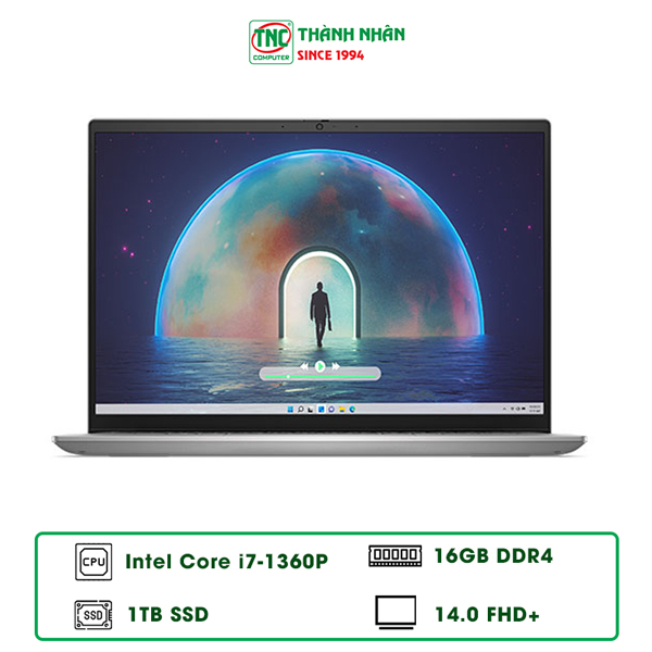 Laptop Dell Inspiron 14 5430 20DY31 (i7 1360P/ Ram 16GB/ SSD 1TB/ Windows 11/ Office/ Bạc)