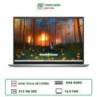 Laptop Dell Inspiron 16 5630 71020244 (i5 1335U/ Ram 8GB/ SSD 512GB/ Windows 11/ Office/ Bạc)