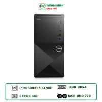 Máy bộ Dell Vostro 3020T 42VT3020MT0006 (i7 13700/ Ram 8GB/ ...