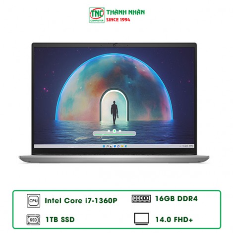 Laptop Dell Inspiron 14 5430 20DY31 (i7 1360P/ Ram 16GB/ SSD 1TB/ Windows 11/ Office/ Bạc)