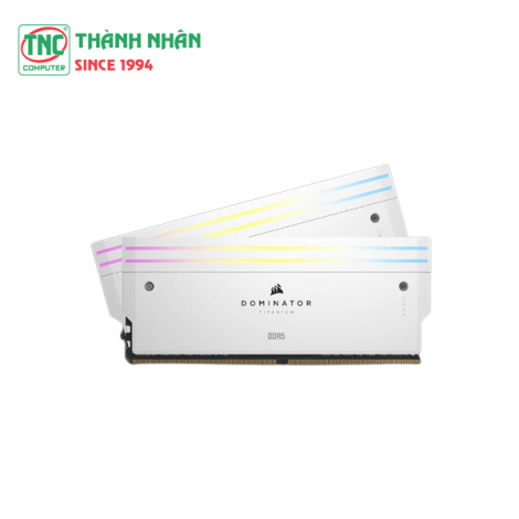 Ram Desktop Corsair Dominator Titanium RGB Led 48GB DDR5 Bus 7200MT/s CMP48GX5M2X7200C36W