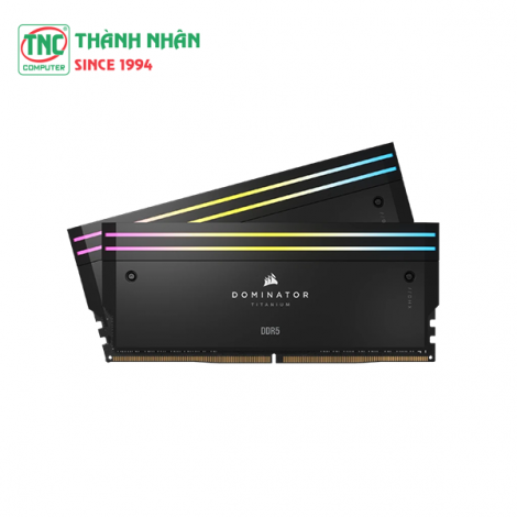Ram Desktop Corsair Dominator Titanium RGB Led 96GB DDR5 Bus 6600MT/s CMP96GX5M2B6600C32