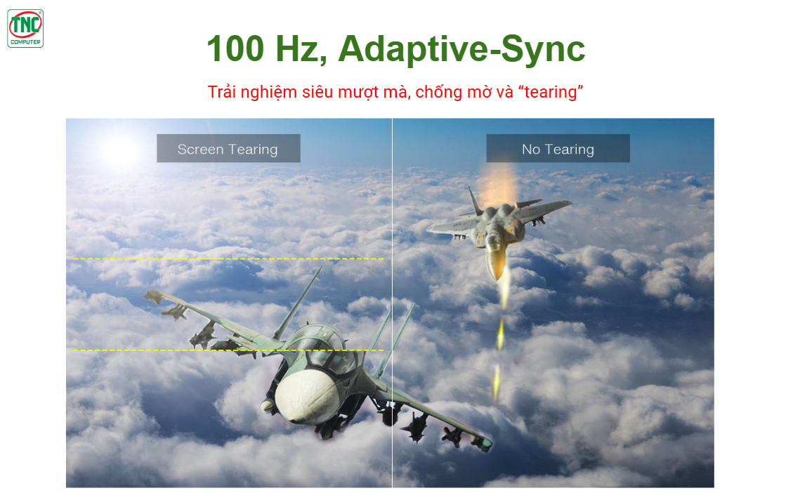 Công Nghệ Adaptive-Sync, 100 Hz