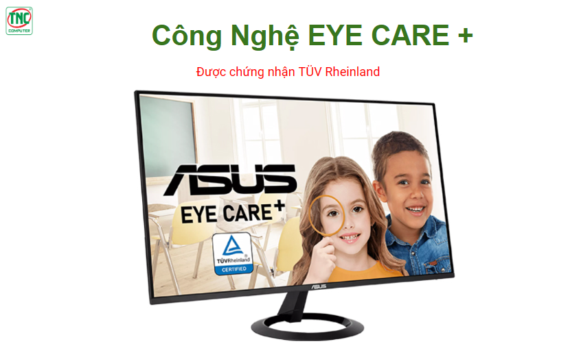 Mô Tả Màn Hình Công Nghệ Eye Care 