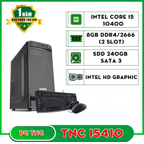 Máy bộ TNC I5410 (I5 10400/ Ram 8GB/ SSD ...