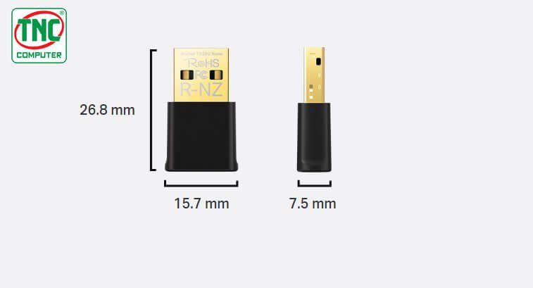 USB Wi-Fi TP-Link Archer TX20U Nano (1775 Mbps/ Wifi 6/ 2.4/5GHz)