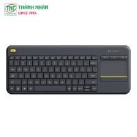 Bàn phím không dây Logitech K400 Plus màu Đen