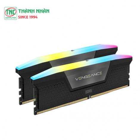 Ram Desktop Corsair Vengeance RGB LED 32GB DDR5 Bus 5600MHz CMH32GX5M2B5600C40K