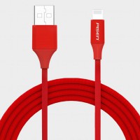 Cable PISEN Lightning 2.4A Anti-Fracture Braided ...