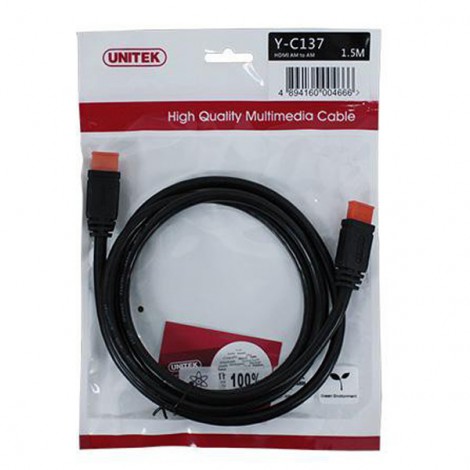 Cáp HDMI 1.4 dài 1.5m UNITEK YC137U