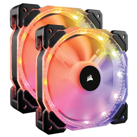 Bộ 2 Fan Corsair HD140 RGB LED CO-9050069-WW ...