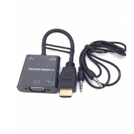 Cable HDMI sang VGA + AUDIO KINGMASTER (KY-H ...