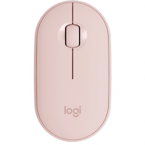 Chuột không dây Logitech Pebble M350 (Hồng)