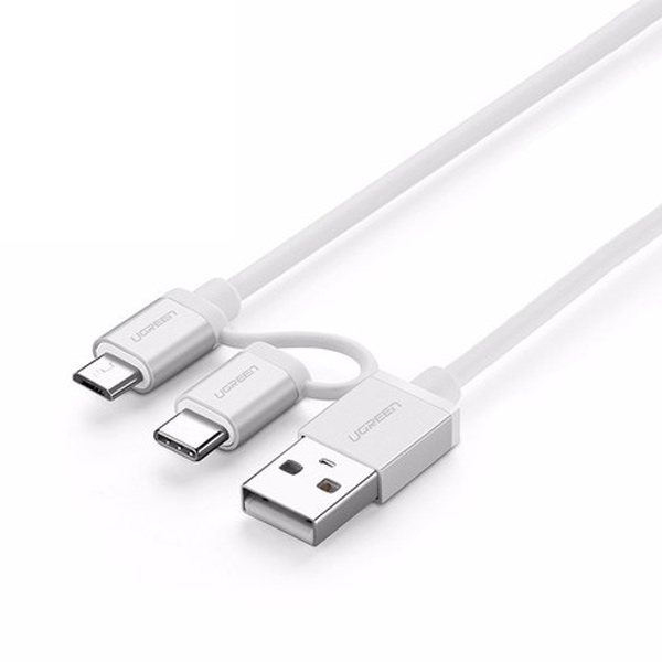 Cable sạc đa năng 2 in 1 USB Type-C / ...