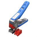 Dụng cụ nhấn cáp DINTEK E-Tool, bấm cáp mạng vào Keystone Jack dạng ngang 6103-01005