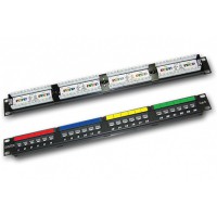 DINTEK Patch Panel Cat.6 UTP 1U 24P 19inch 1402-04011