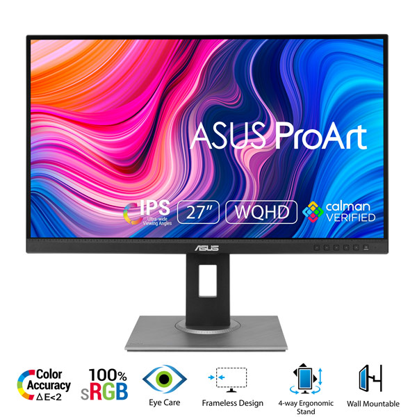 Màn hình LCD ASUS PA278QV (27 inch/ 2560 x 1440/ 350 cd/m2/ 5ms/ 75Hz)