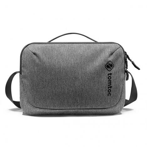 Túi đeo đa năng Tomtoc Crossbody For Tech Accessories and iPad 10.5/pro 11inch/tablet/notebook 11inch Gray H02-A01G