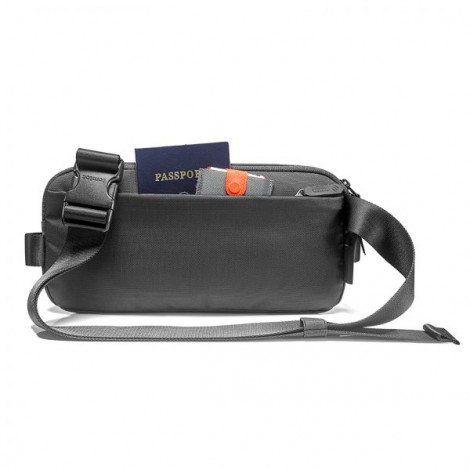 Túi đeo chéo Tomtoc (usa) Lghtweight Codura Sling Bag Black (H02-A04D)