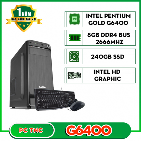 Máy bộ TNC G6400 SSD 8GB