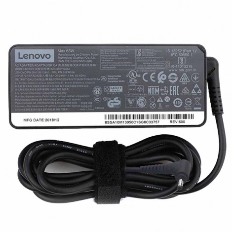 Adapter Laptop Lenovo 20V-3.25A Đầu số 5 (4.0*1.75)