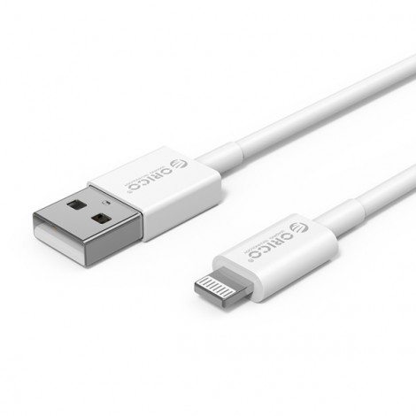 Cáp iPhone USB A to Lightning MFI Orico AL01-10-WH dài 1m