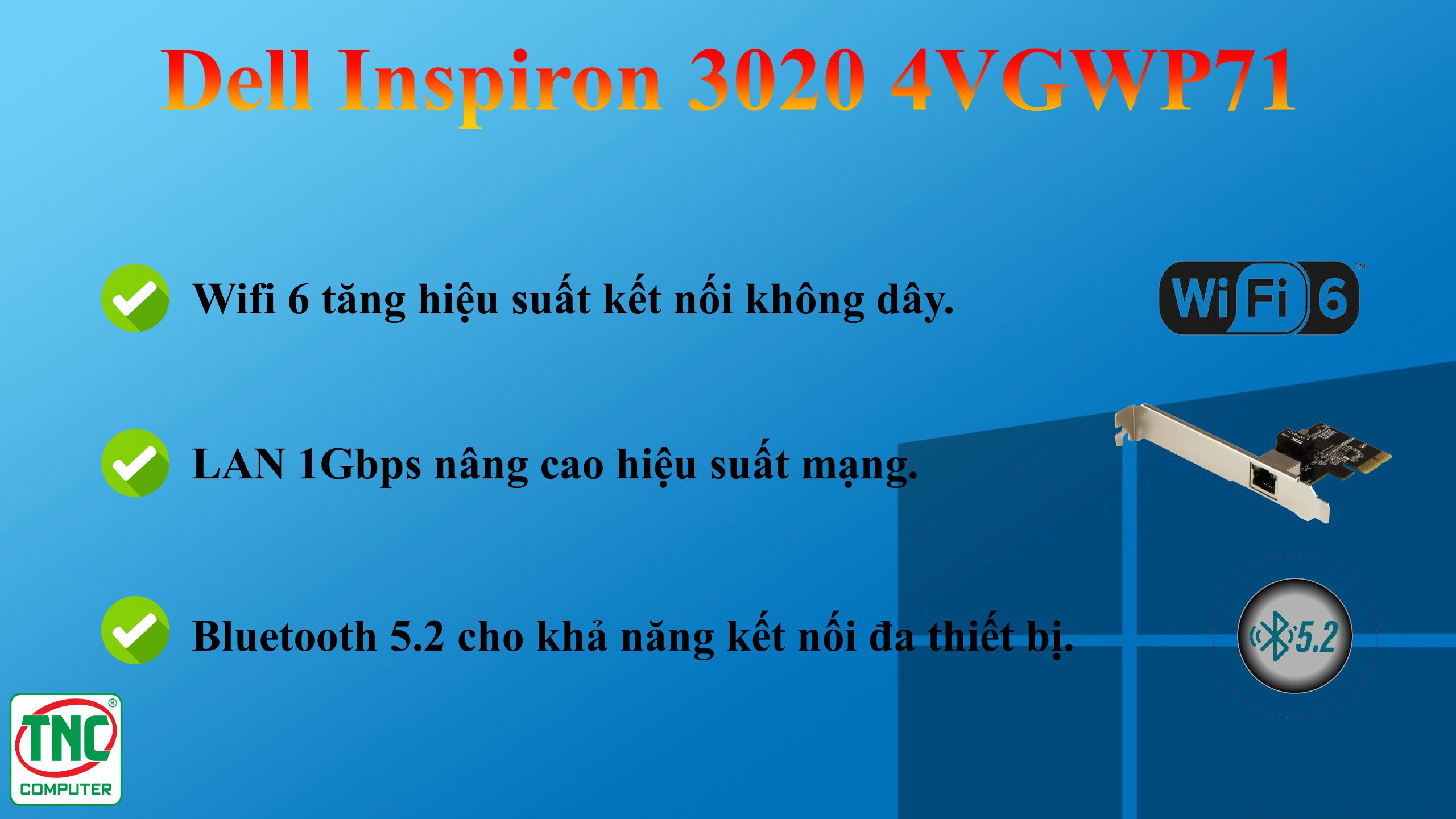Máy bộ Dell Inspiron 3020 4VGWP71
