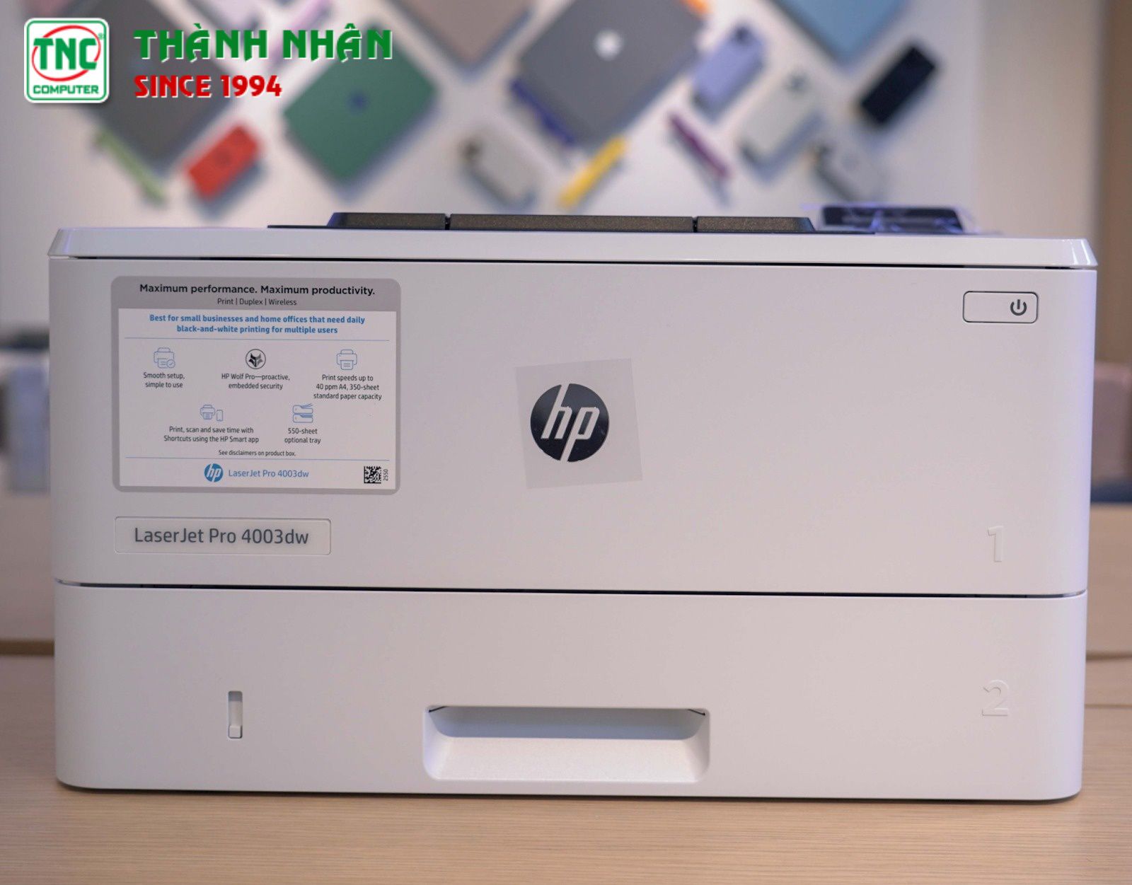 Máy in HP LaserJet Pro 4003DW