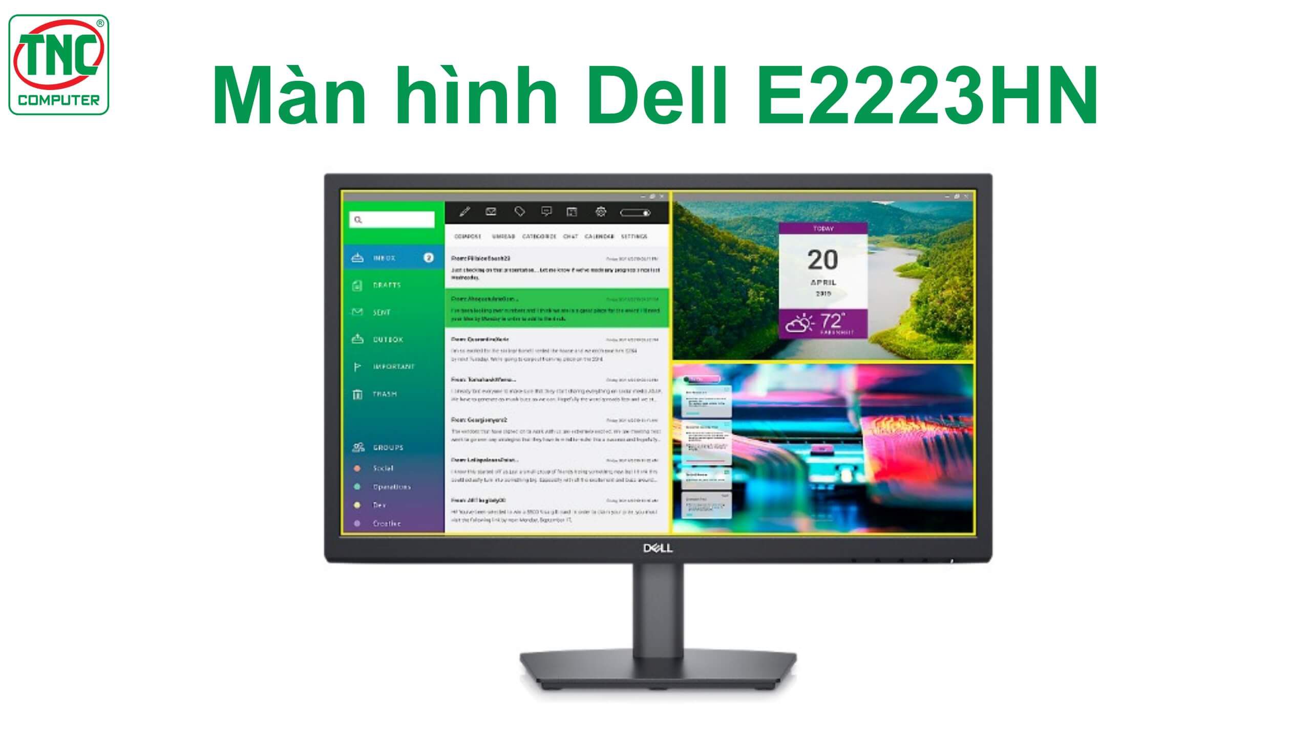 Màn hình LCD Dell E2223HN