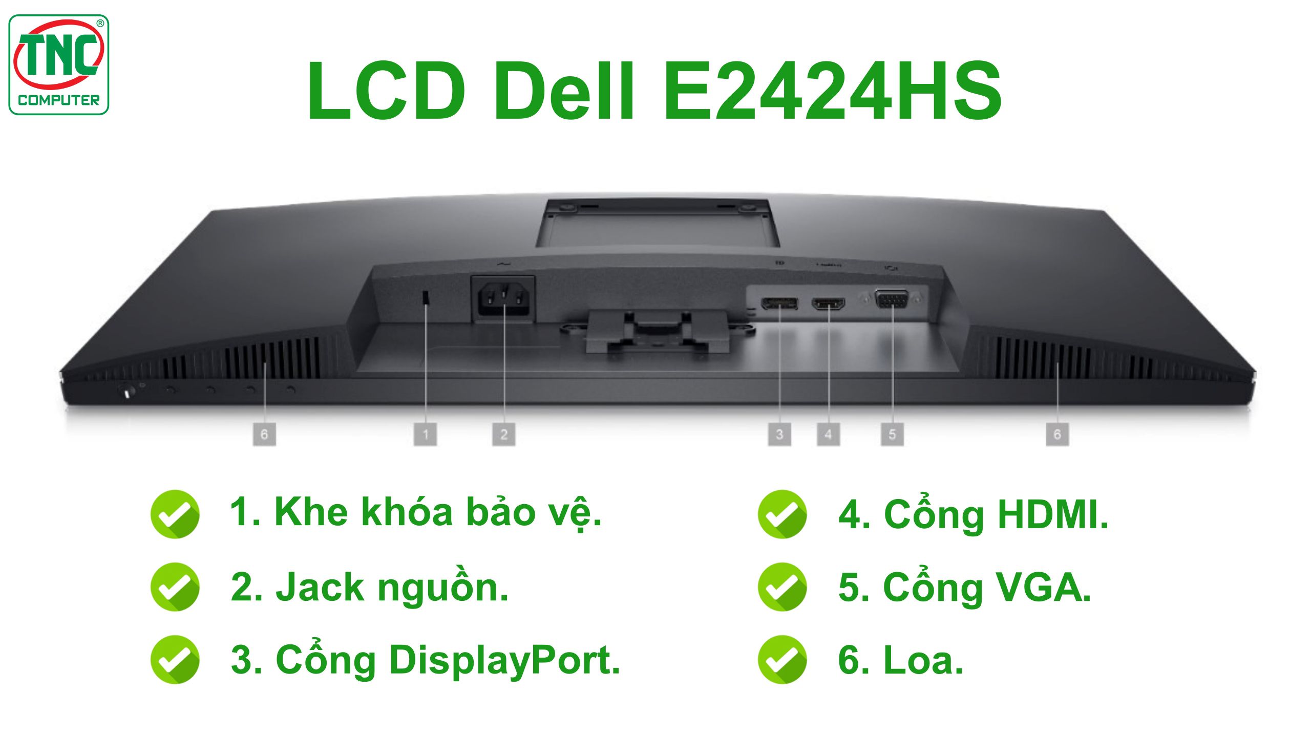 Màn hình LCD Dell E2424HS