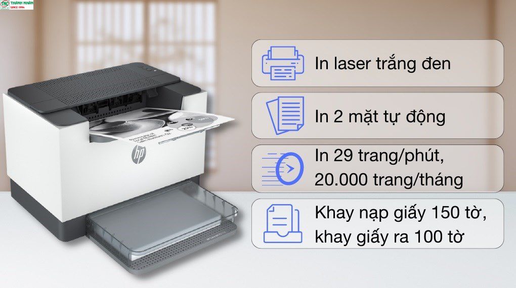 Máy in Laser trắng đen HP LaserJet M211D (9YF82A)