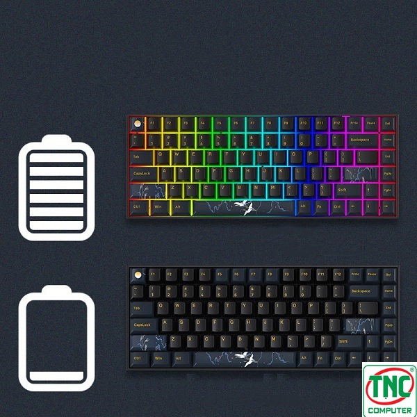 Hiệu suất vượt trội Bàn phím cơ không dây