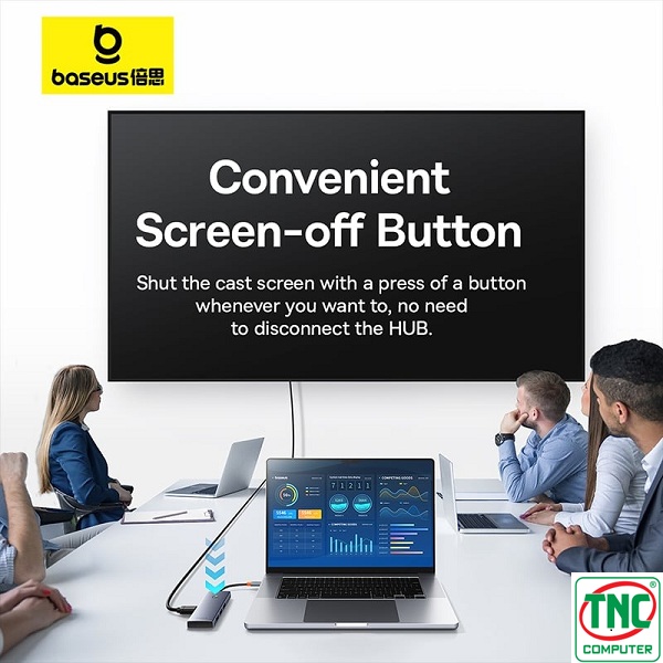 Bộ chuyển đổi USB-C đa năng 7 trong 1 Baseus UltraJoy Series B00052803811-00 sở hữu cổng kết nối ổn định Bộ chuyển đổi USB-C đa năng 7 trong 1 Baseus UltraJoy Series B00052803811-00 sở hữu cổng kết nối ổn định