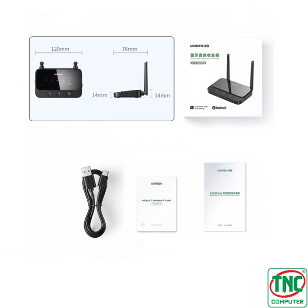 kết nối với nhiều nguồn âm thanh khác nhau Ugreen 20140