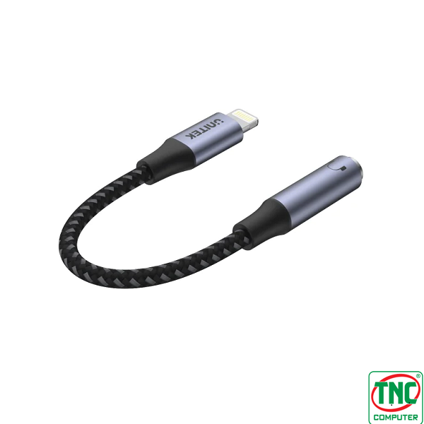 Cáp chuyển đổi âm thanh Lightning sang 3.5mm Unitek M1208A sở hữu cổng lightning hiện đại Cáp chuyển đổi âm thanh Lightning sang 3.5mm Unitek M1208A sở hữu cổng lightning hiện đại