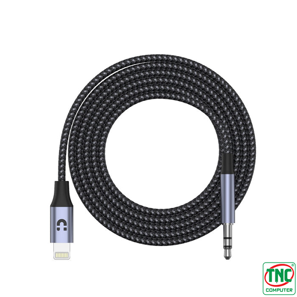 Cáp chuyển đổi Lightning sang 3.5mm Unitek dài 1m M1209A sở hữu cổng kết nối Lightning hiện đại Cáp chuyển đổi Lightning sang 3.5mm Unitek dài 1m M1209A sở hữu cổng kết nối Lightning hiện đại