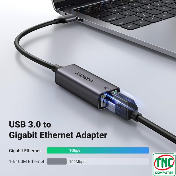 Cáp chuyển dổi USB 3.0 to RJ45 có tốc độ truyền dữ liệu cao Cáp chuyển dổi USB 3.0 to RJ45 có tốc độ truyền dữ liệu cao