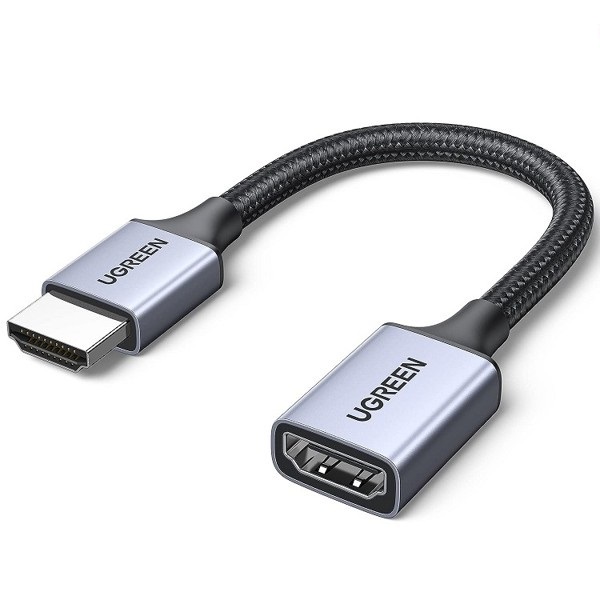 Cáp HDMI 2.1 nối dài hỗ trợ 8K60Hz sở hữu thiết kế chắc chắn, vỏ nhôm hiện đại