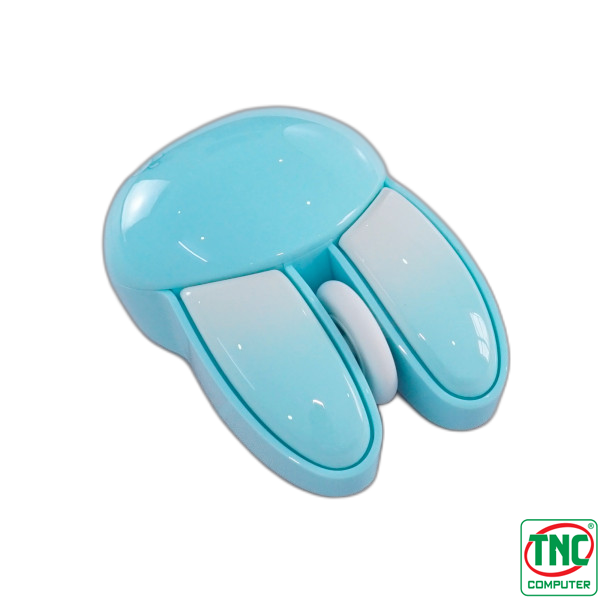 Chuột không dây Mofii M6 màu xanh dương được làm bằng chất liệu nhựa ABS bền Chuột không dây Mofii M6 màu xanh dương được làm bằng chất liệu nhựa ABS bền