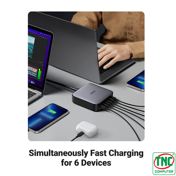 tương thích nhiền nền tảng khác nhau Củ sạc nhanh 600W UGreen 40913