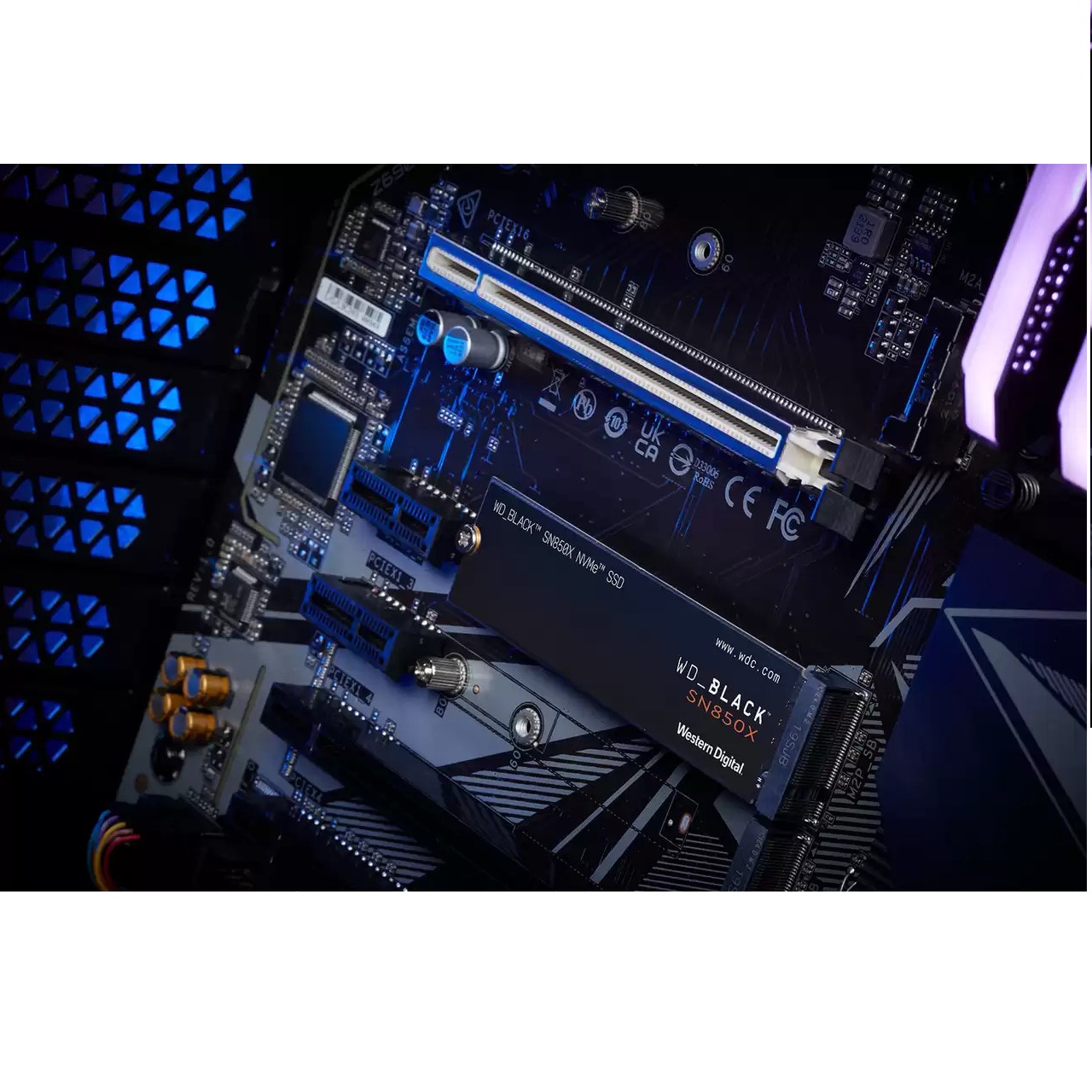 Kích thước nhỏ gọn wd_black sn850x nvme ssd 1tb