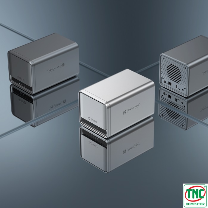 Thiết bị lưu trữ mạng Nas 2 Bay MetaCube ORICO TS200-EU-GY-BP Thiết bị lưu trữ mạng Nas 2 Bay MetaCube ORICO TS200-EU-GY-BP