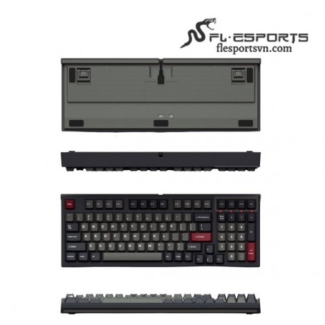 Bàn phím cơ có dây FL-Esports FL980CP Dolch