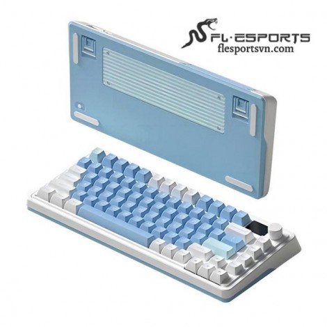 Bàn phím cơ FL-Esports CMK75SAM Lake Placid Blue