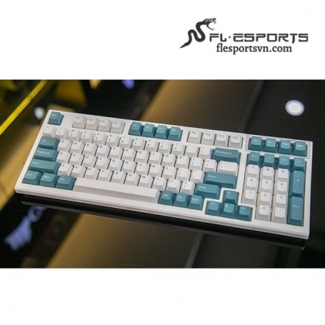 Bàn phím cơ có dây FL-Esports FL980CP Aqua Green